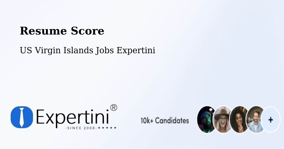 Resume Score & Job Description Match Tool – Northcentral - US Virgin Islands Jobs Expertini
