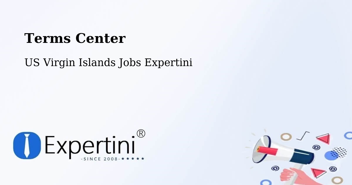 Terms of Service – Northcentral - US Virgin Islands Jobs Expertini